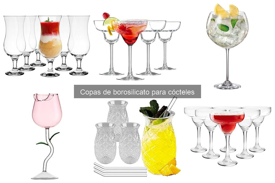 Comparativa de Copas de Borosilicato vs Vidrio y Plástico