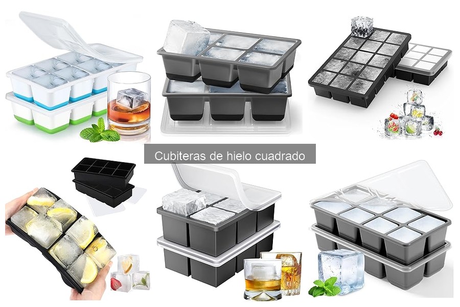 Comparativa de Cubiteras de Hielo Cuadrado: Mejores Marcas