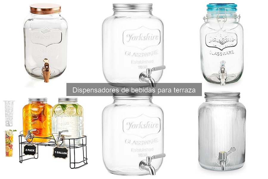 Comparativa de Dispensadores de Bebidas para Terraza