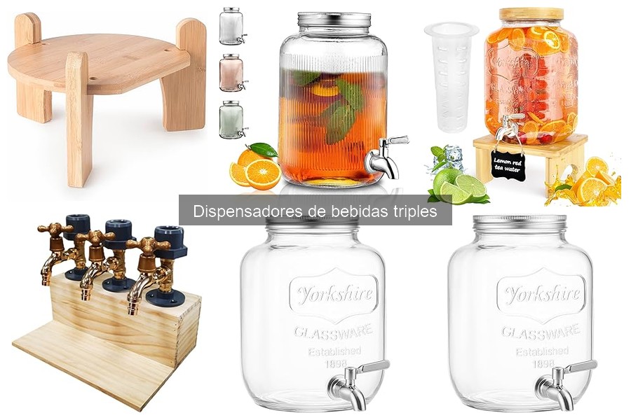 Comparativa de Dispensadores de Bebidas Triples: Calidad y Precio