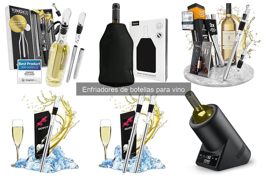 Comparativa de Enfriadores de Botellas de Vino: Mejores Marcas