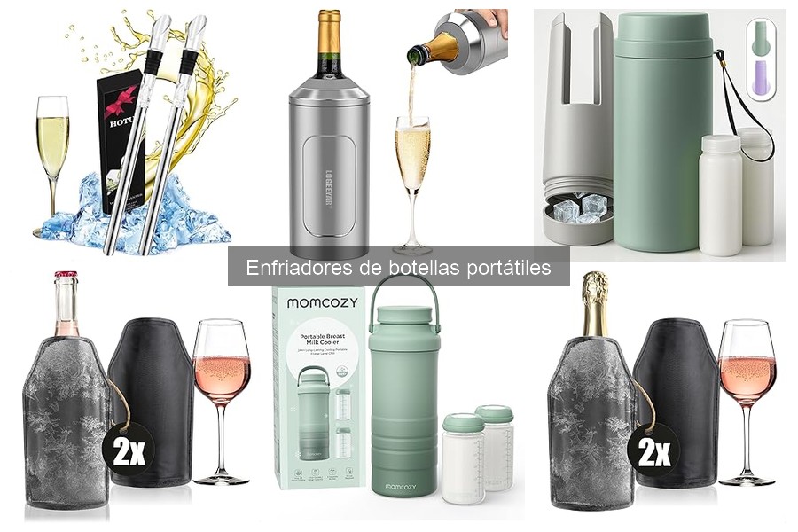 Comparativa de enfriadores de botellas portátiles 2023