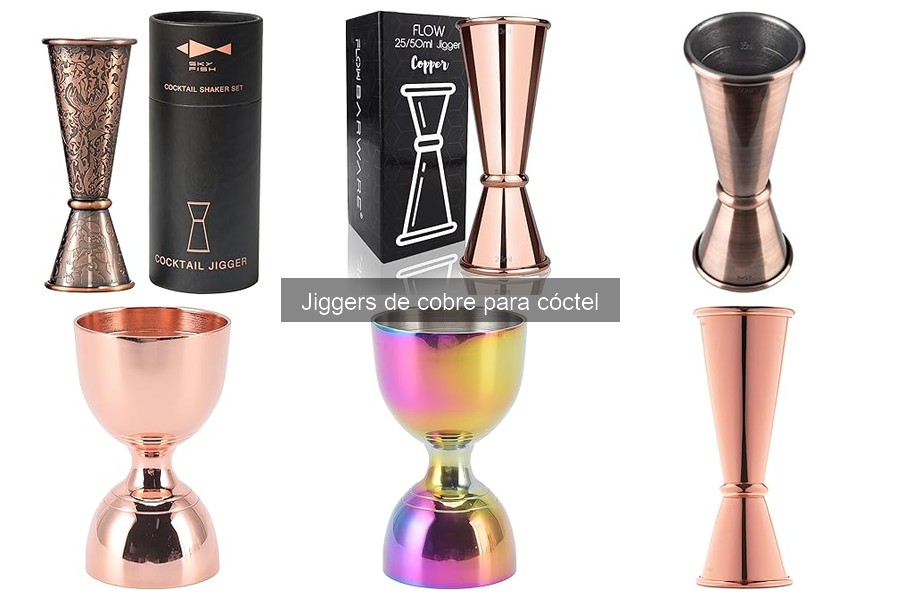 ** Comparativa de Jiggers de Cobre: Mejores Opciones en 2023
