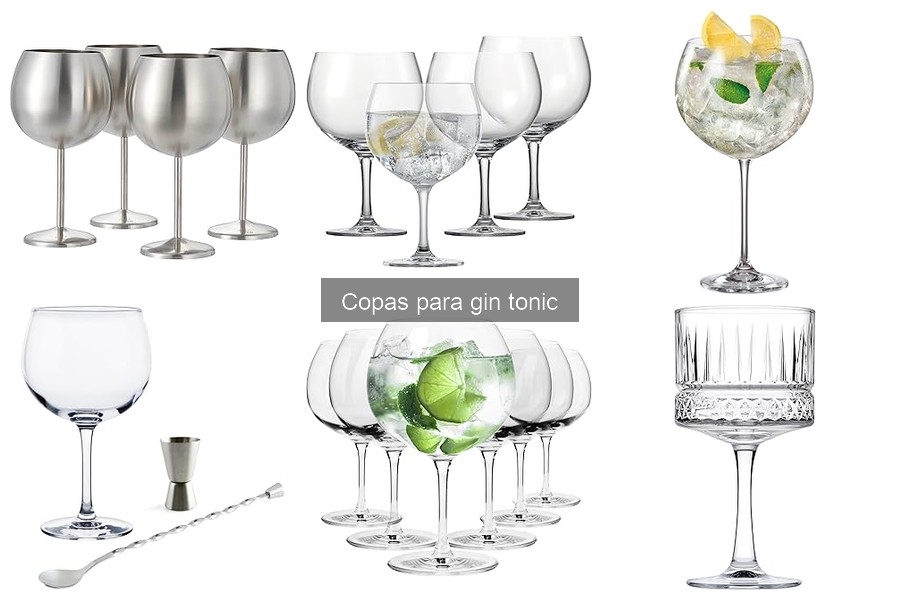 Comparativa de las Mejores Copas para Gin Tonic en 2023