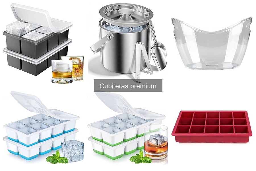 Comparativa de las Mejores Cubiteras Premium para Hielo