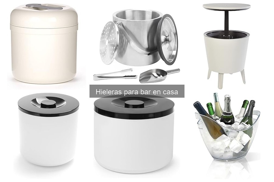 Comparativa de las mejores hieleras para bar en casa