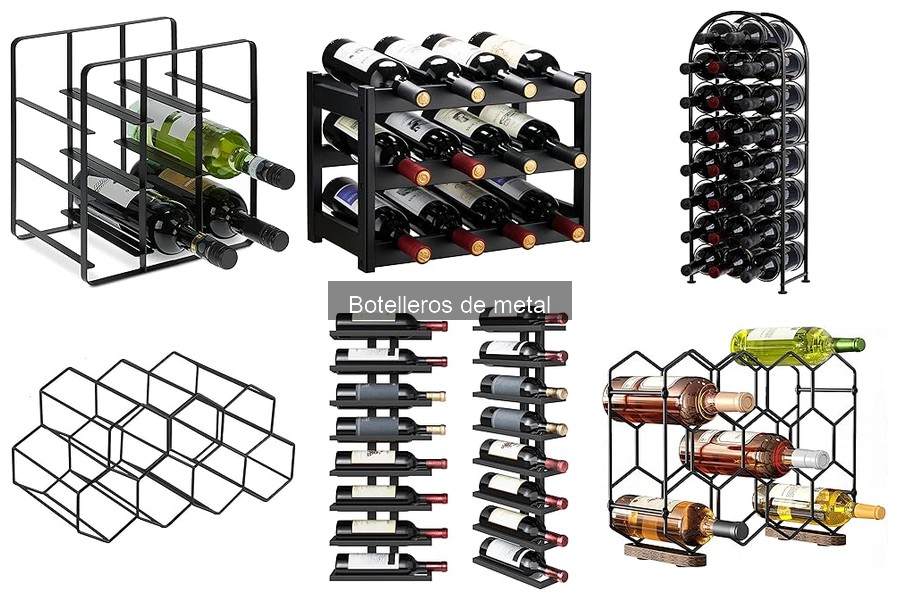 Comparativa de los Mejores Botelleros de Metal 2023