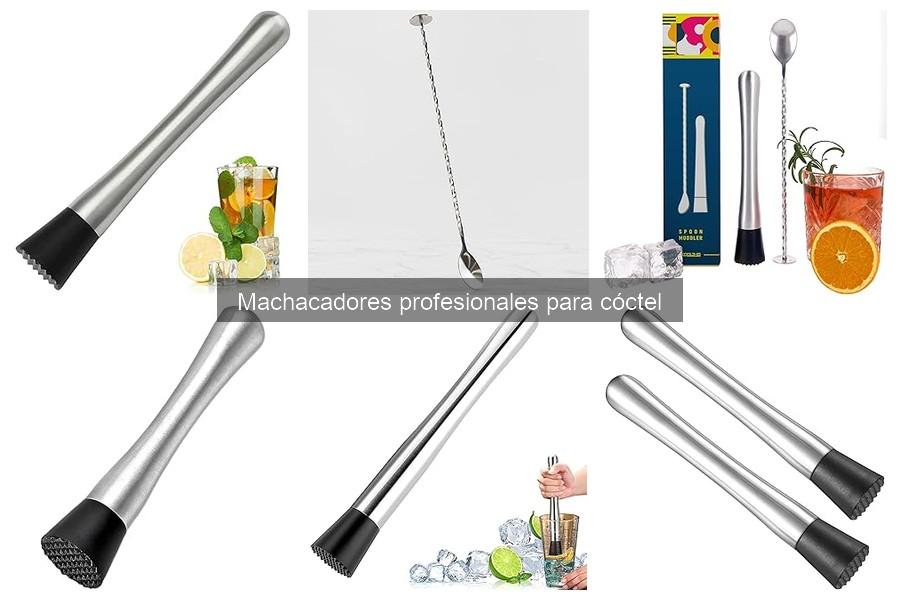 Comparativa de Machacadores de Cócteles: ¿Cuál es el Mejor?