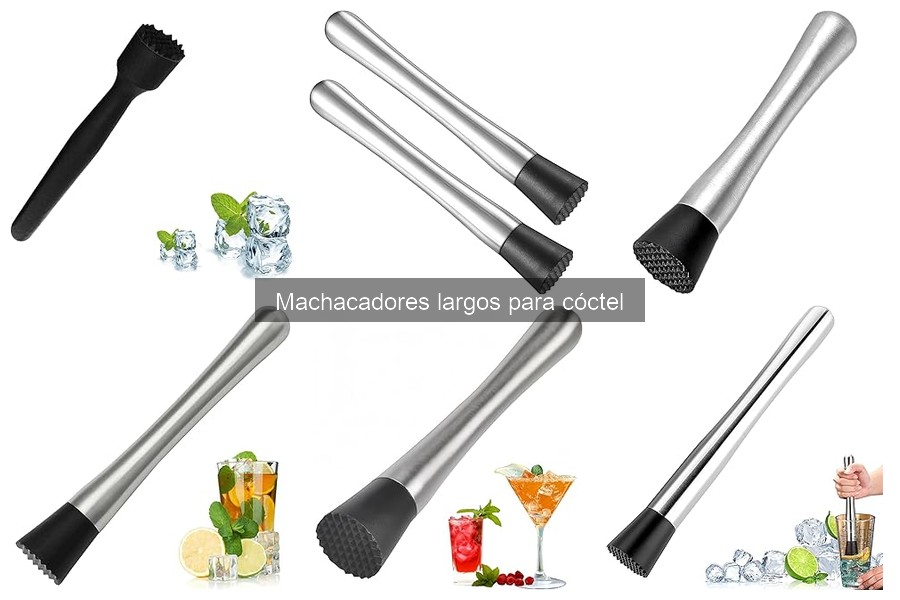 Comparativa de Machacadores Largos: Acero Inoxidable vs Madera
