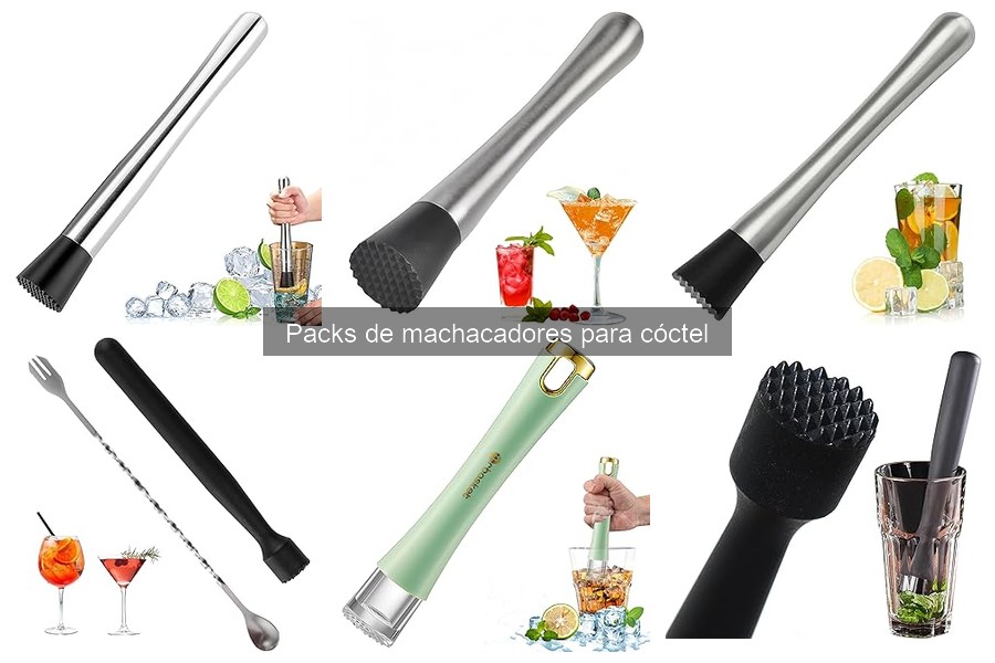 Comparativa de machacadores para cócteles: marcas y precios