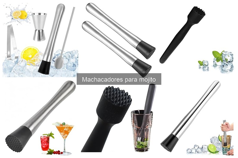 Comparativa de Machacadores para Mojito y Otros Utensilios