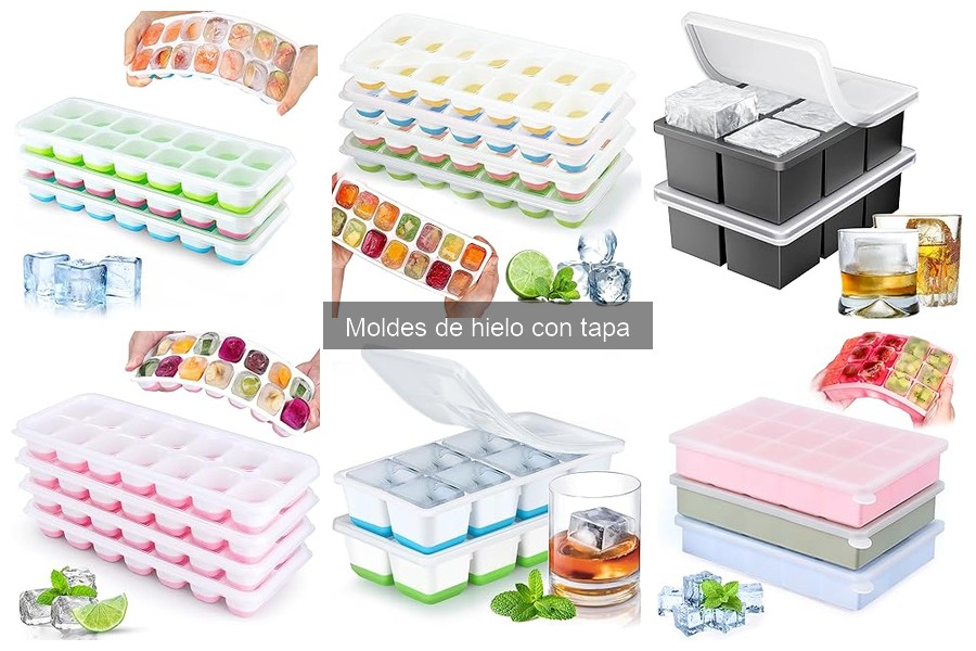 Comparativa de Moldes de Hielo con Tapa: Mejores Marcas y Opiniones