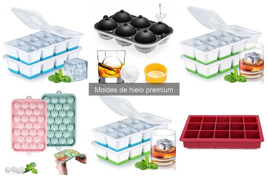 Comparativa de Moldes de Hielo Premium para Eventos