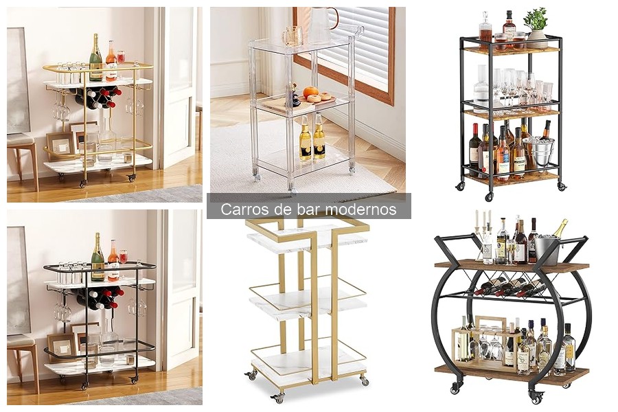 Comparativa de precios de carros de bar modernos
