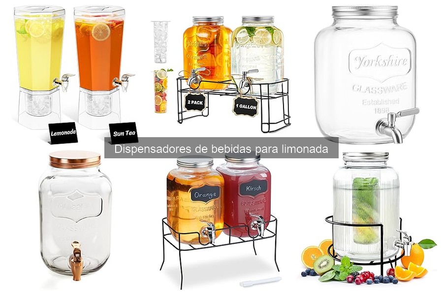 Comparativa de precios de dispensadores de bebidas para limonada
