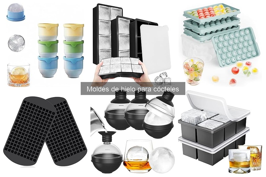 Comparativa de precios de moldes de hielo para cócteles