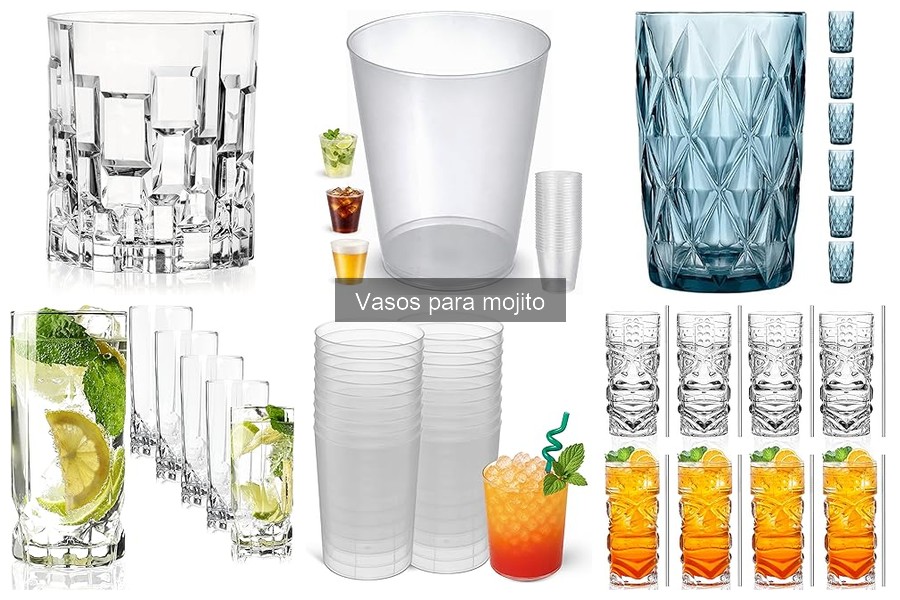 Comparativa de Vasos para Mojito: Mejores Marcas y Modelos