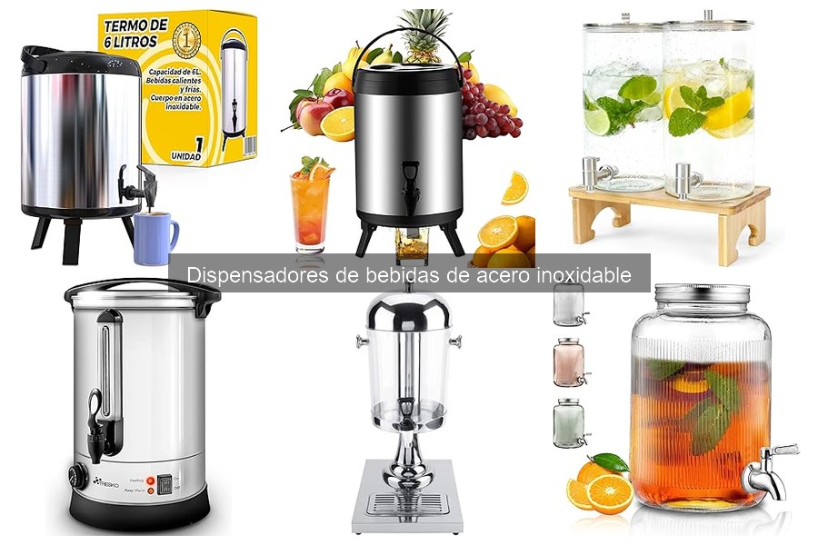 Comparativa: Dispensadores de acero inoxidable vs plástico