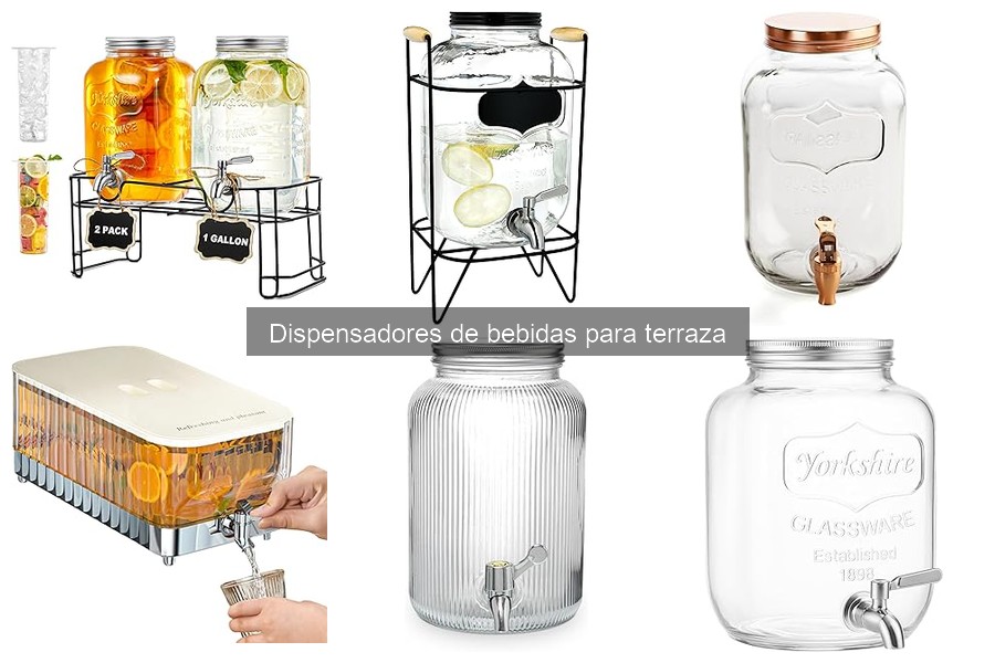 Comparativa: Dispensadores de Bebidas de Plástico vs Vidrio