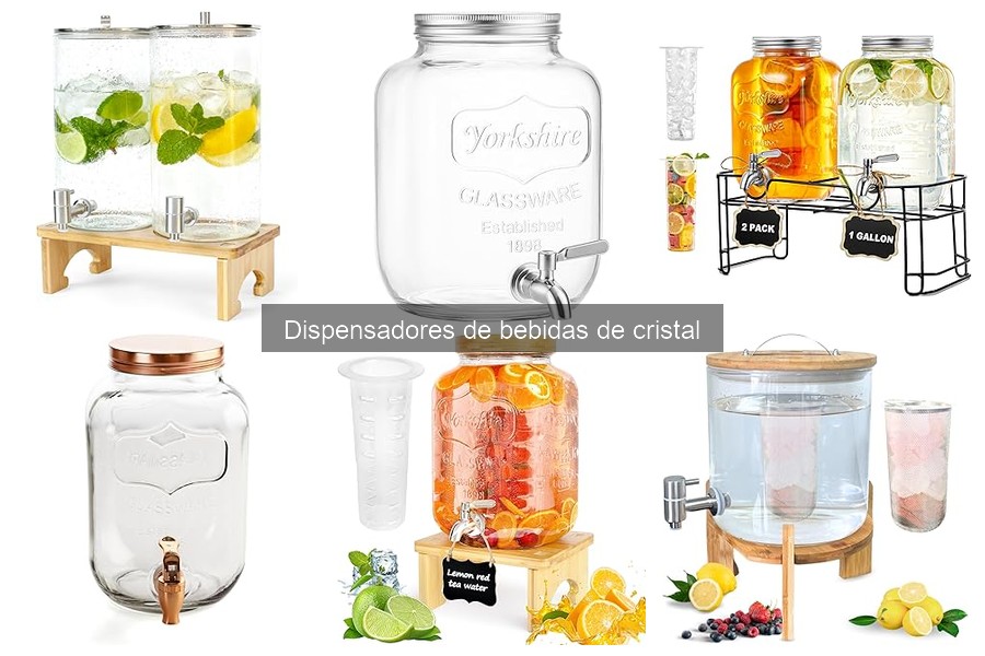 Comparativa: Dispensadores de Cristal vs. Plástico