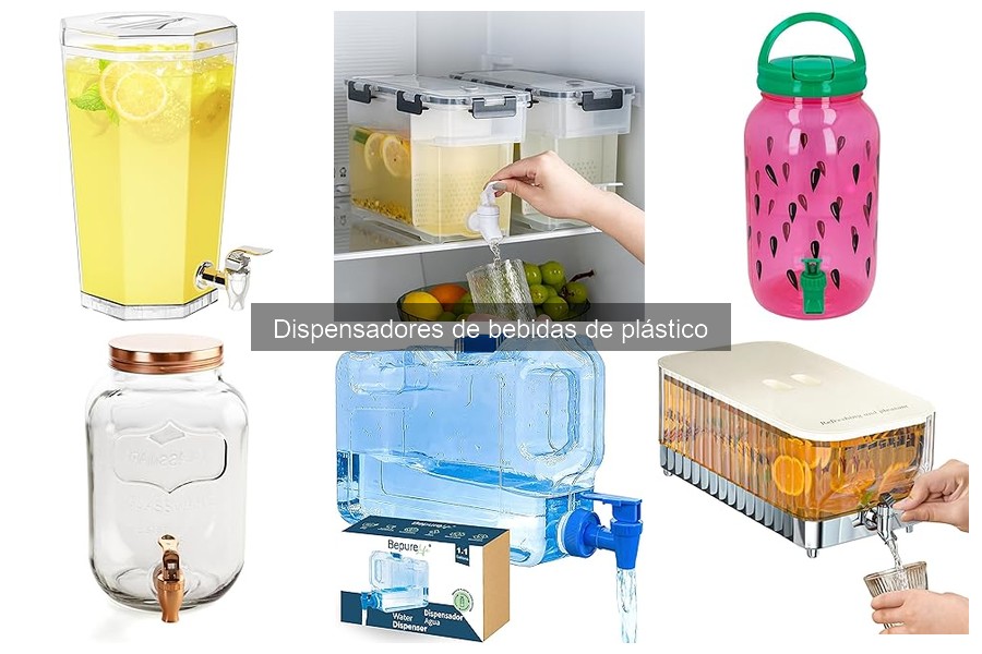 Comparativa: Dispensadores de Plástico vs. Vidrio