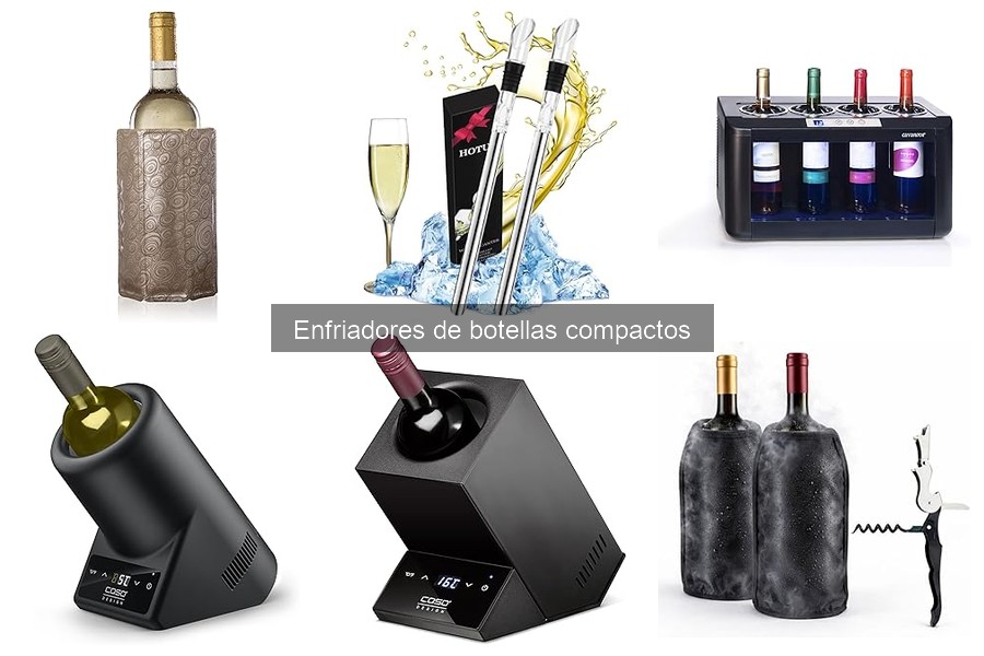 Comparativa: Enfriadores de botellas compactos vs tradicionales
