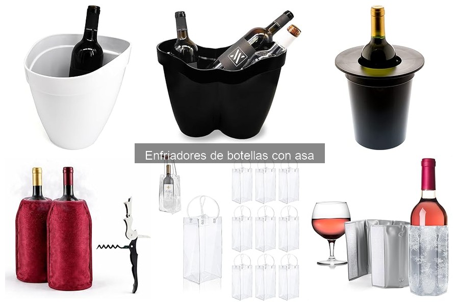 Comparativa: Enfriadores de botellas con asa vs. otros métodos
