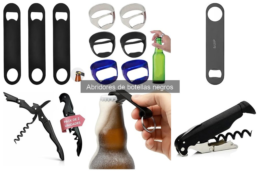 Comparativa entre abridores de botellas manuales y automáticos