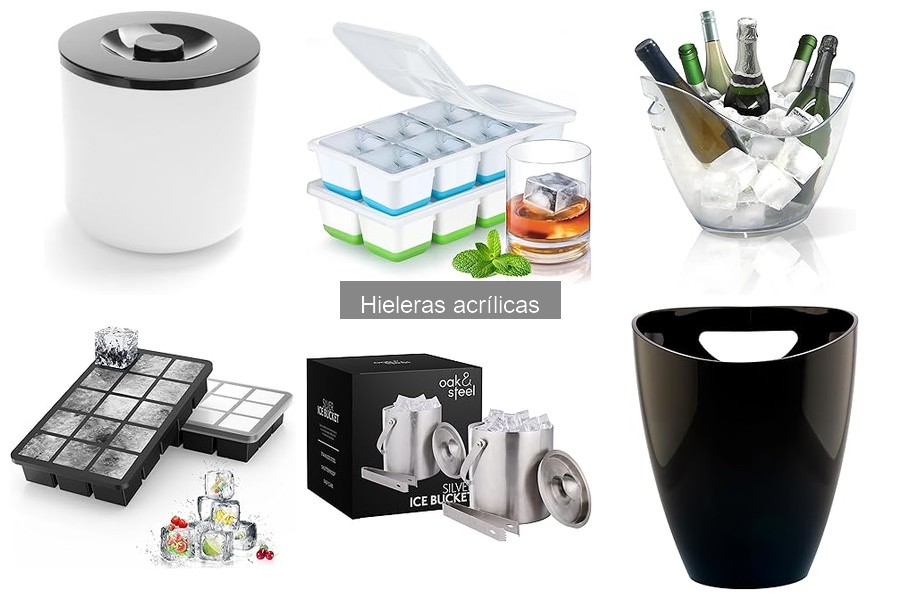 Comparativa: Hieleras Acrílicas vs. Acero Inoxidable