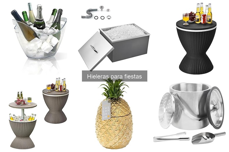 Comparativa: Hieleras de plástico vs. metal para eventos