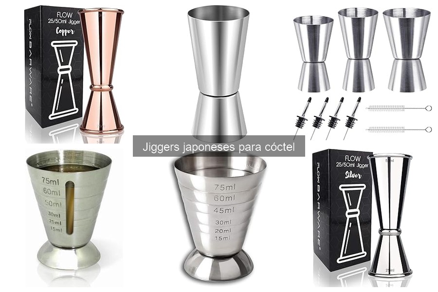 Comparativa: Jiggers japoneses vs occidentales en coctelería