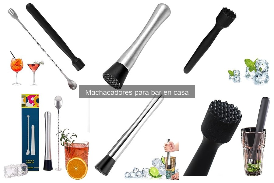 Comparativa: Machacadores de acero inoxidable vs. madera