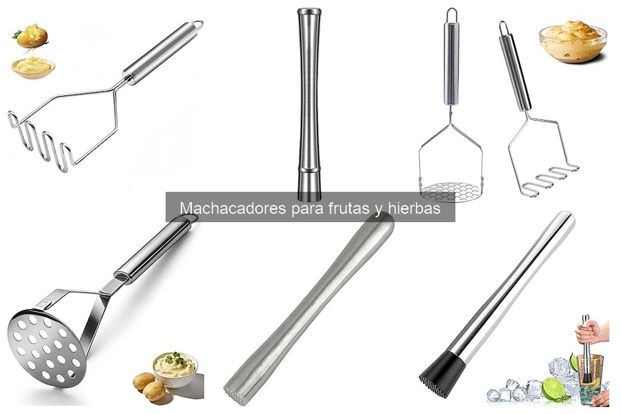 Comparativa: Machacadores de Madera vs Acero Inoxidable