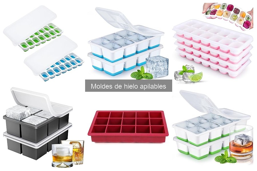 Comparativa: Moldes de Hielo Apilables vs Tradicionales