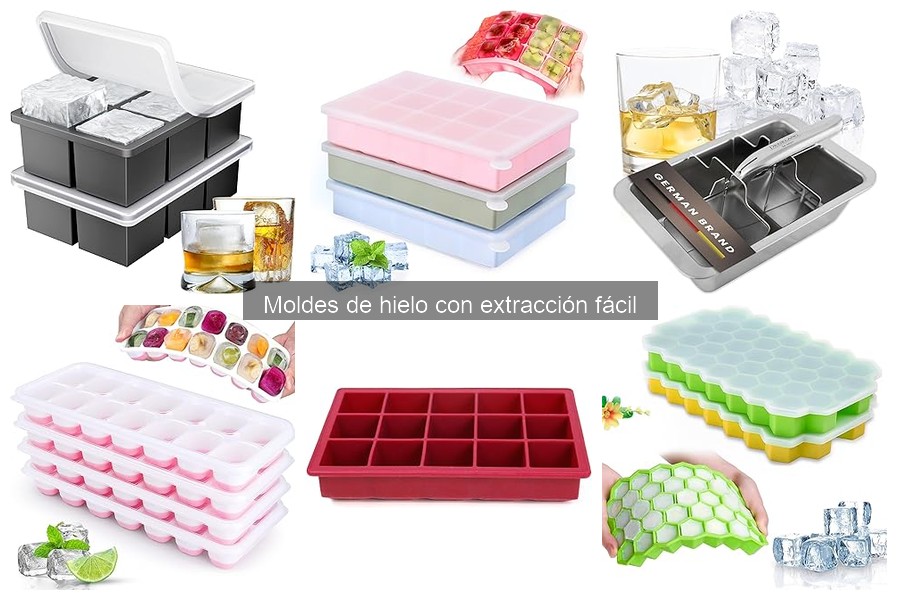 Comparativa: Moldes de Hielo con Extracción Fácil vs Tradicionales