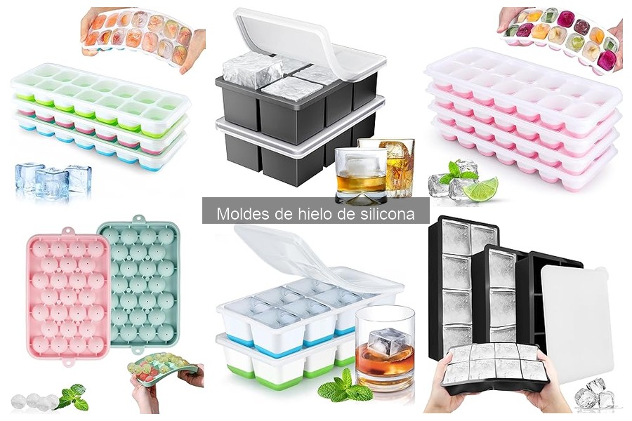 Comparativa: Moldes de Hielo de Silicona vs. Tradicionales