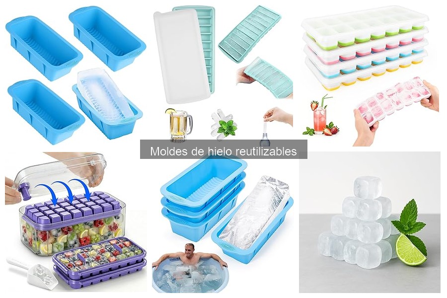 Comparativa: Moldes de Silicona vs Plástico para Hielo