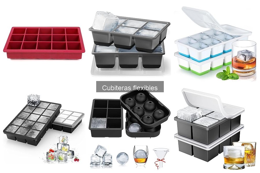Comparativa precios de cubiteras flexibles para hielo