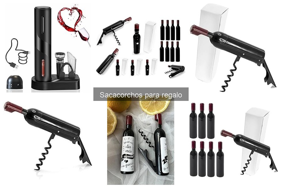 Comparativa: Sacacorchos eléctricos vs manuales para regalar