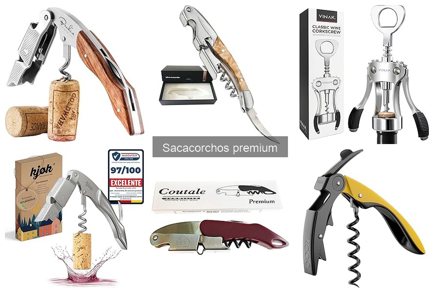 Comparativa: Sacacorchos Manuales vs Eléctricos Premium