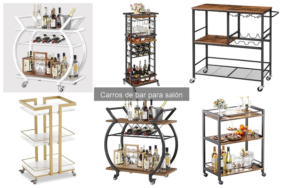 Compra carros de bar online: opciones y ofertas