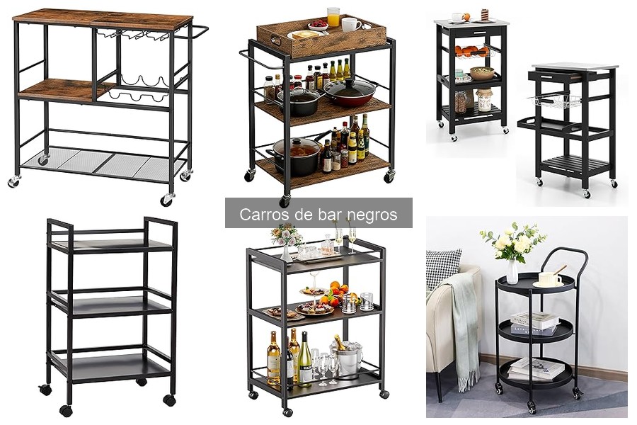 Consejos para el Mantenimiento de un Carro de Bar Negro