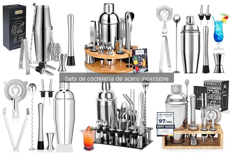 Consejos para Iniciar en Coctelería con un Set de Acero Inoxidable