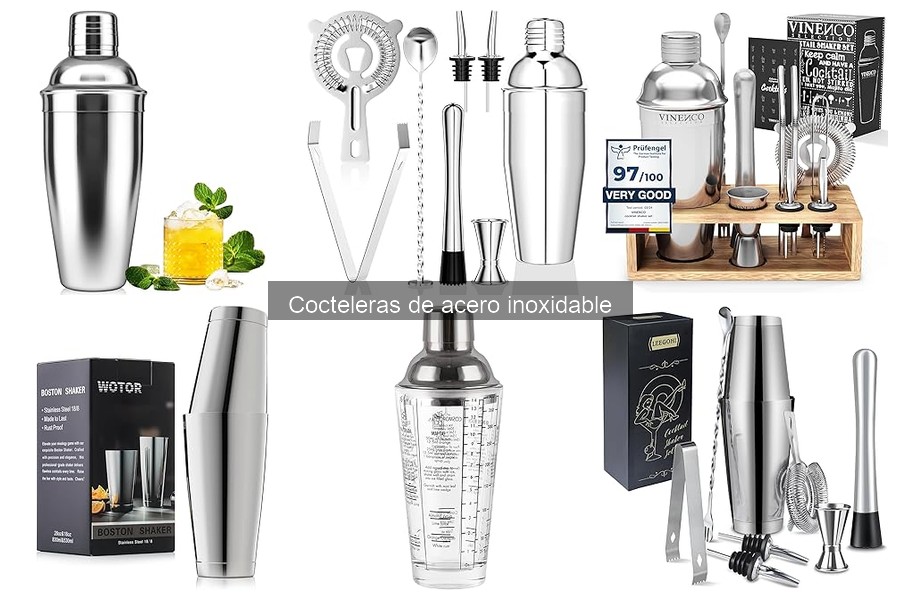 Consejos para Usar Cocteleras de Acero Inoxidable Correctamente