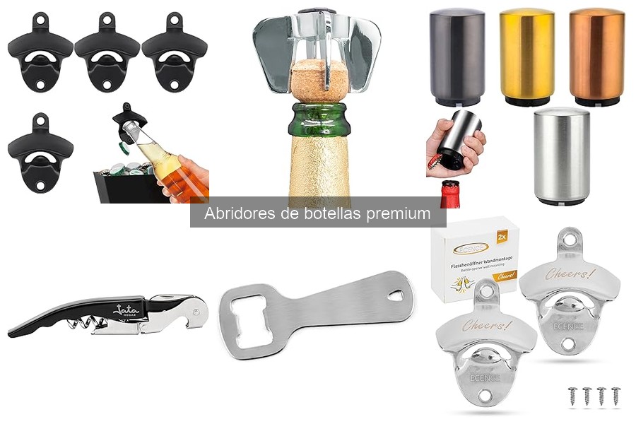 ¿Cuándo elegir un abridor de botellas premium?