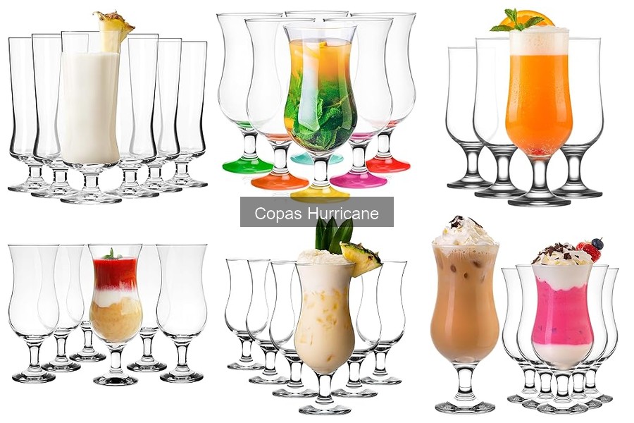 Cuándo usar copas Hurricane: bebidas y ocasiones perfectas