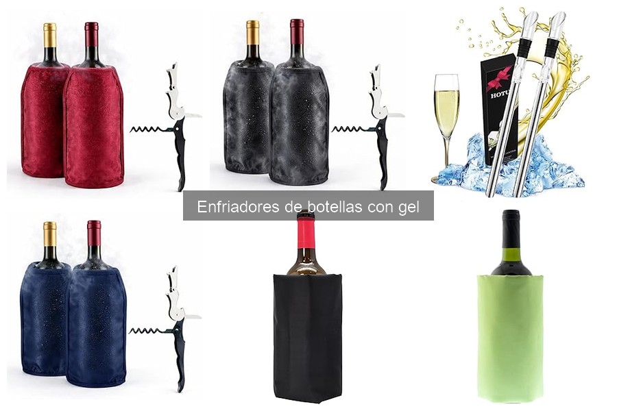 ¿Cuánto cuesta un enfriador de botellas con gel?