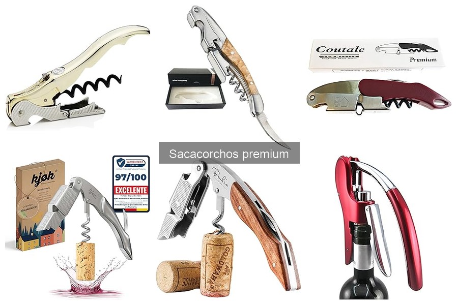 ¿Cuánto cuesta un sacacorchos premium? Precios y opciones