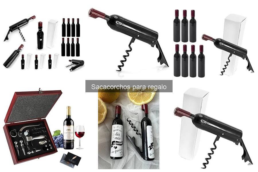 ¿Cuánto gastar en un sacacorchos para regalo?