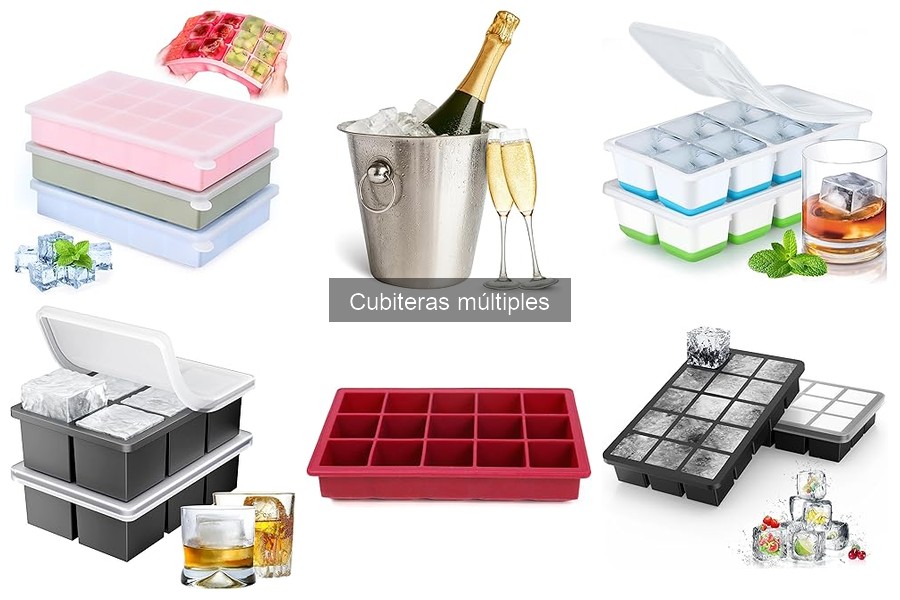 ¿Cubiteras Múltiples son Ideales para Fiestas? Descúbrelo